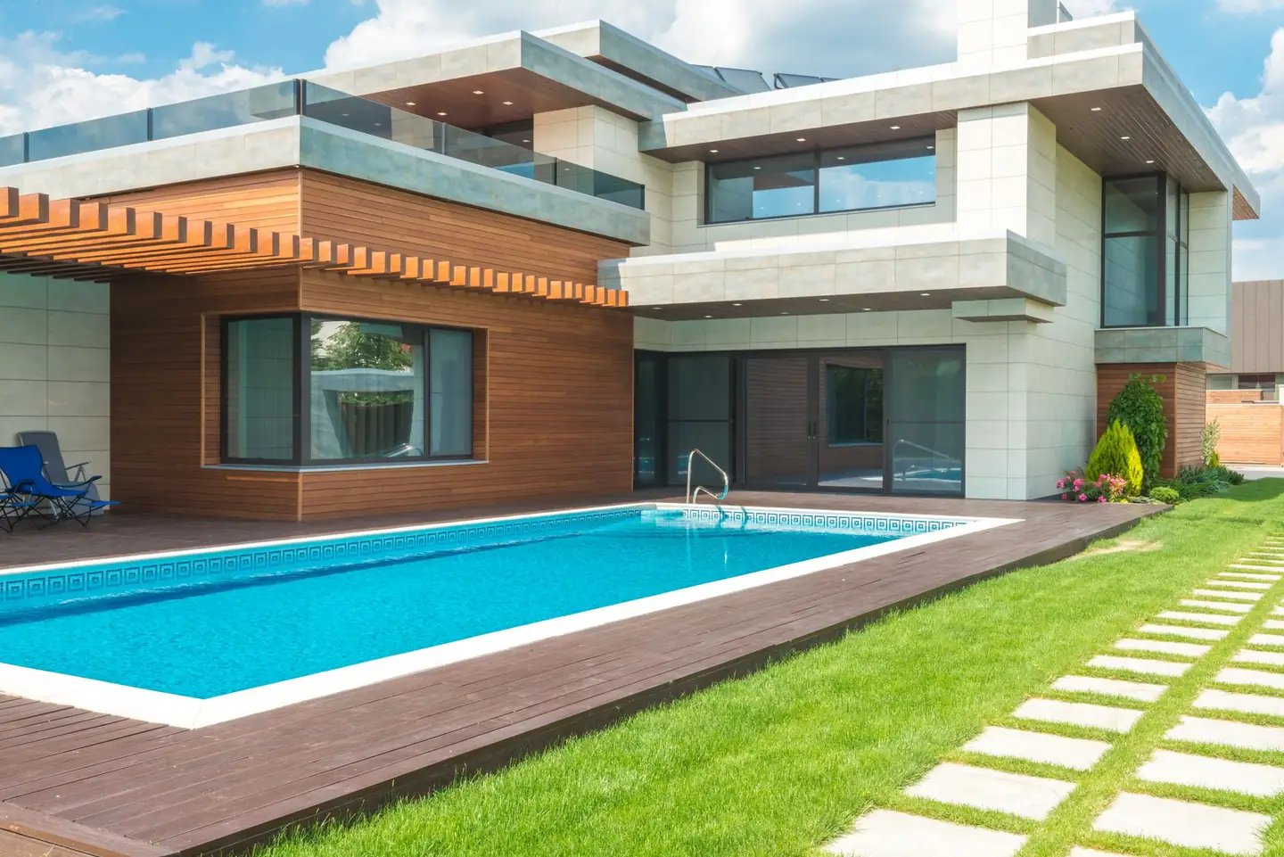 Swimming pool built in Wallsend South, NSW